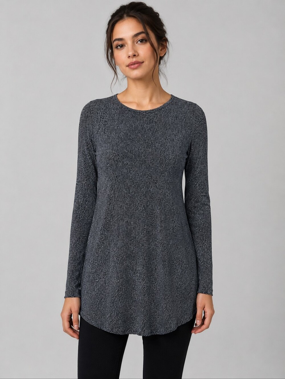 ✨ Soft & Stylish Long Sleeve Tunic Top ✨